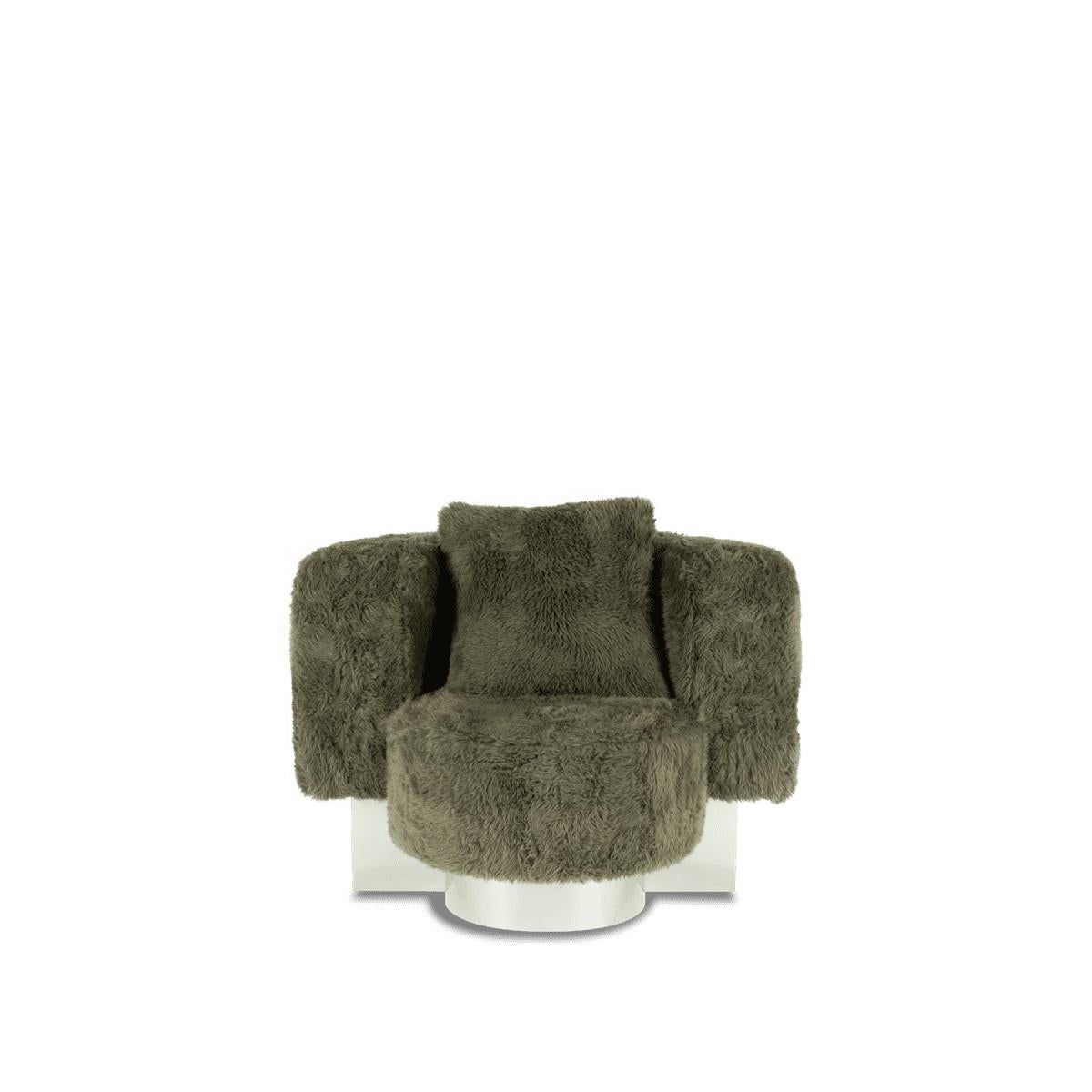 Sillón de piel sintética Wham One by Pulpo en venta 4