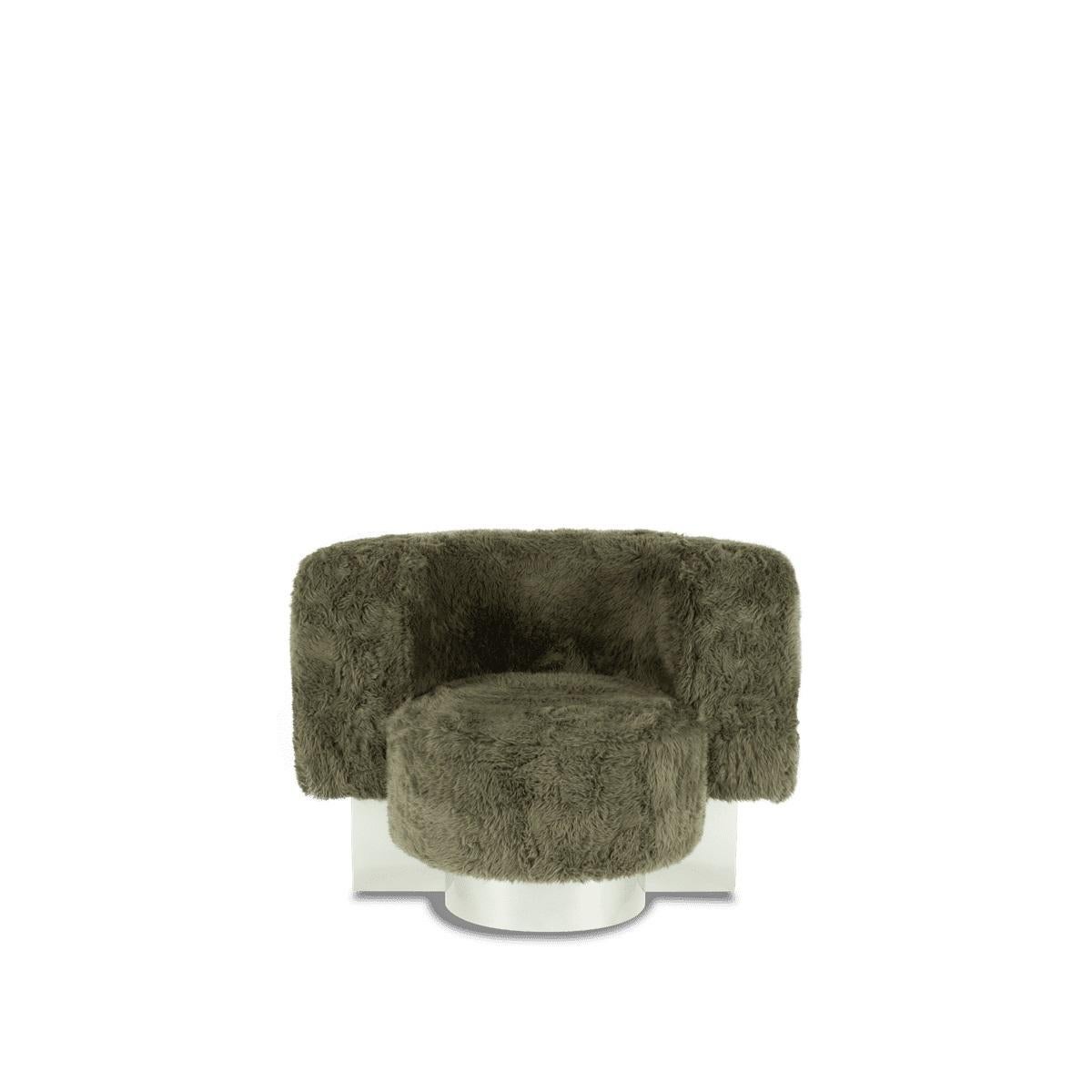 Sillón de piel sintética Wham One by Pulpo en venta 5