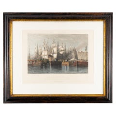 Wharf and Shipping, New York di H. H. Beckwith, 1869