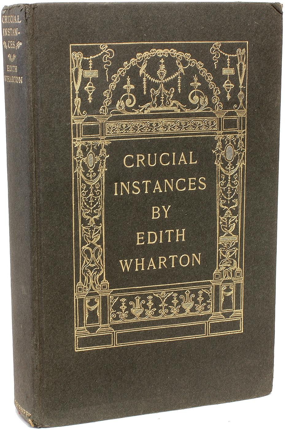 WHARTON, Edith. Instances cruciales. PREMIÈRE ÉDITION - 1901 Bon état - En vente à Hillsborough, NJ