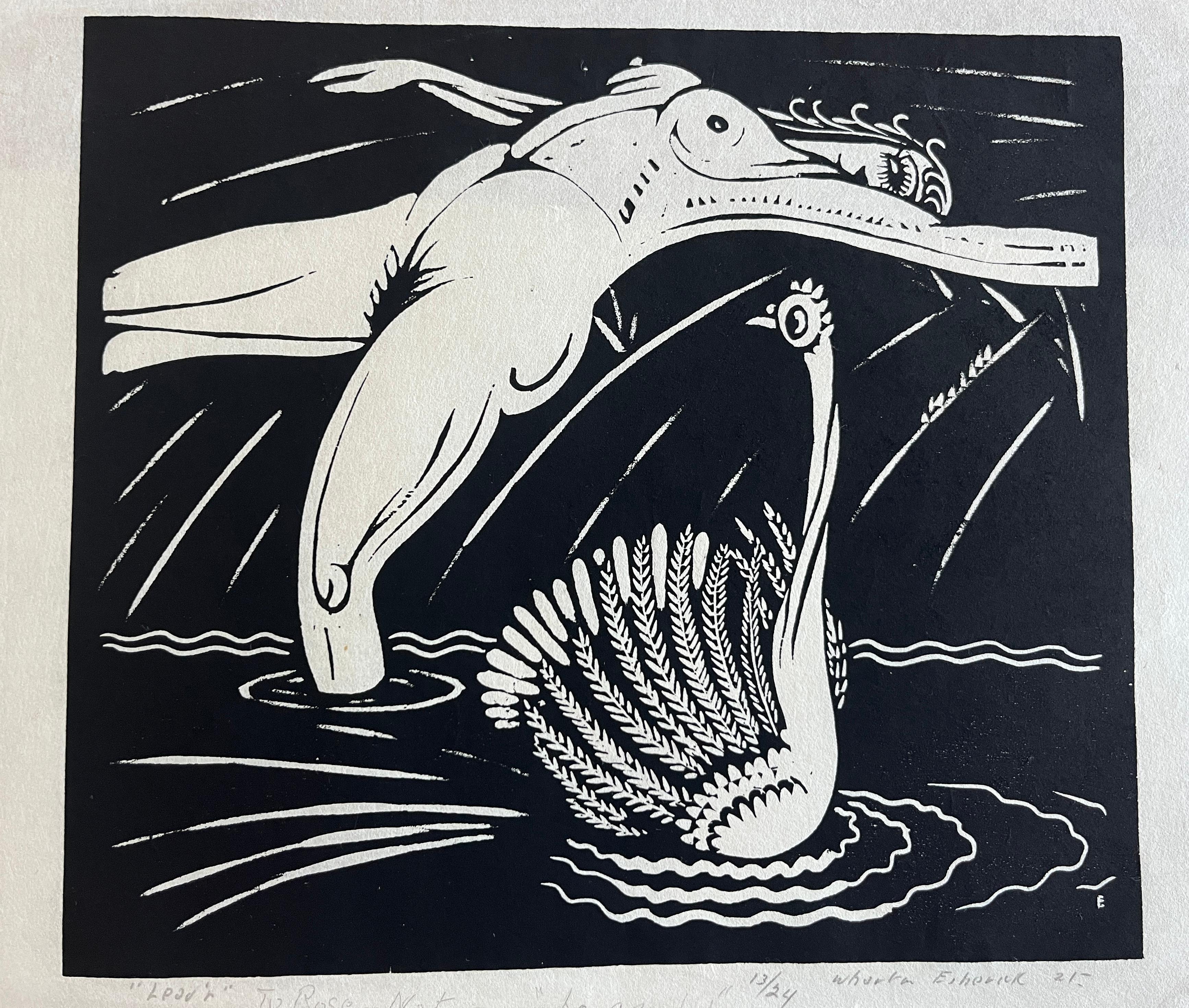 Nude and Swan
