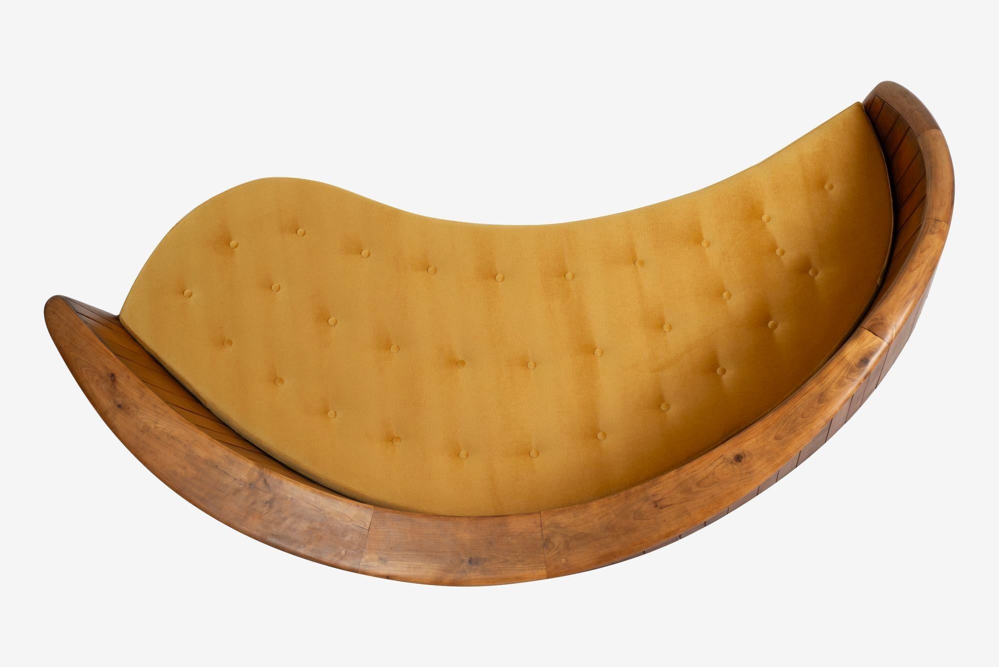 Sofá curvo Wharton Esherick 1958 en venta 7