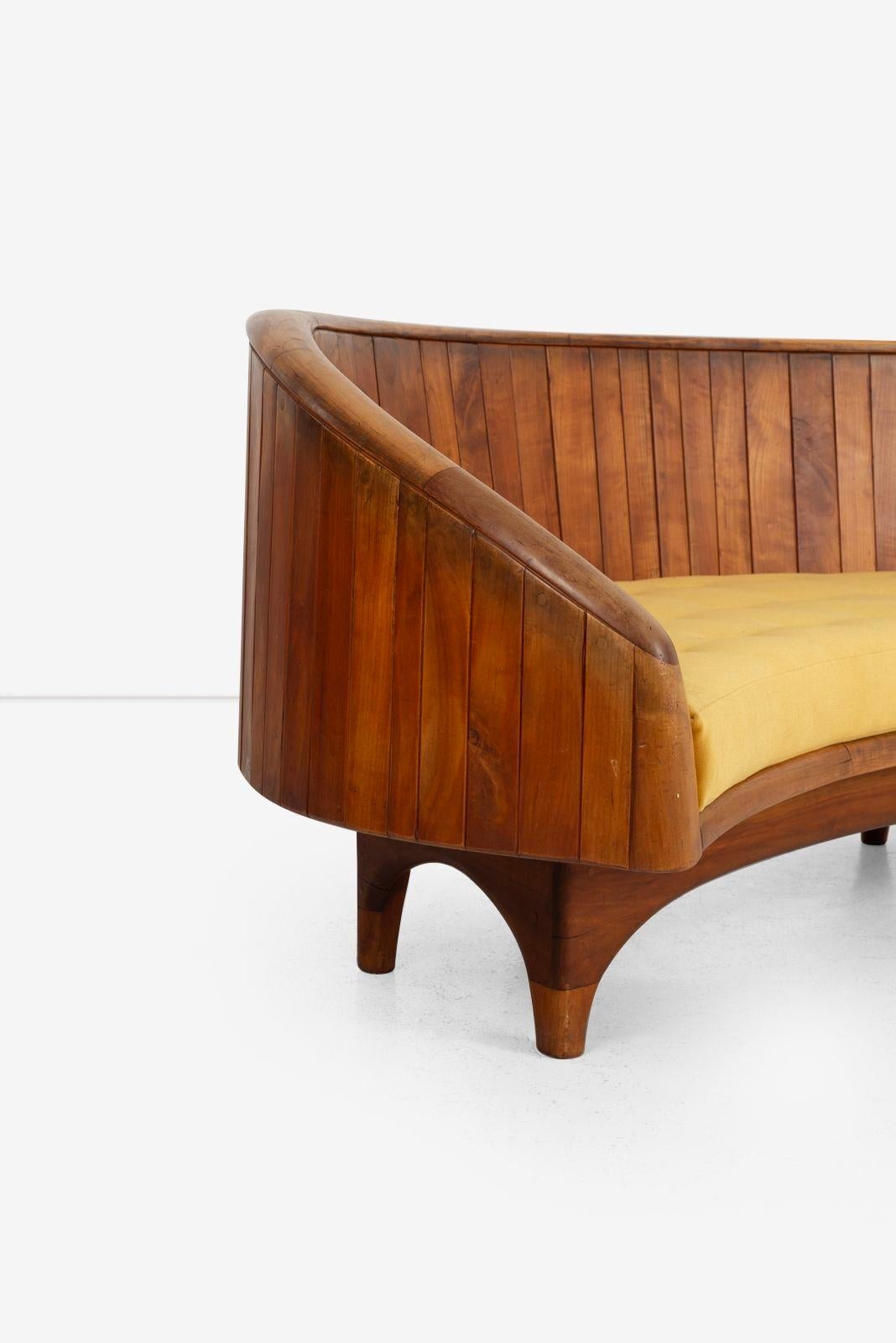 Sofá curvo Wharton Esherick 1958 en venta 8