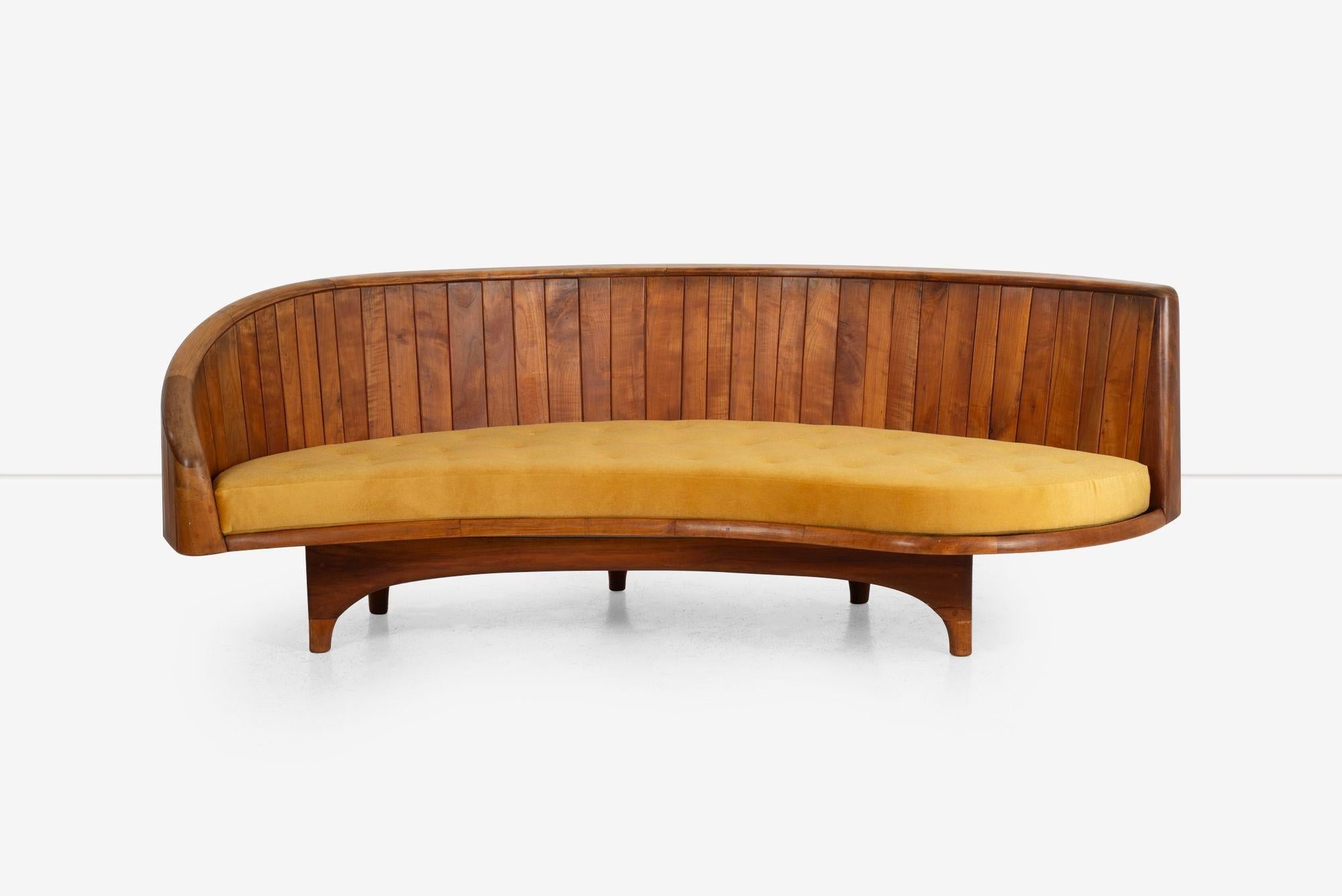 Sofá curvo Wharton Esherick 1958 Estadounidense en venta