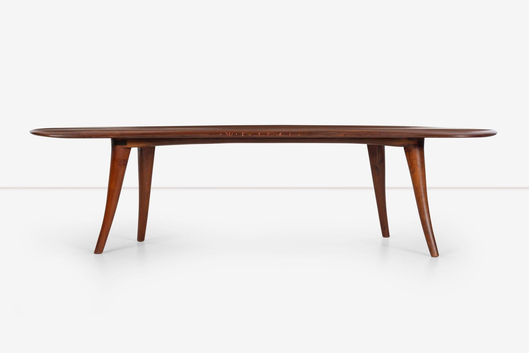Table basse sculptée Wharton Esherick en vente 1