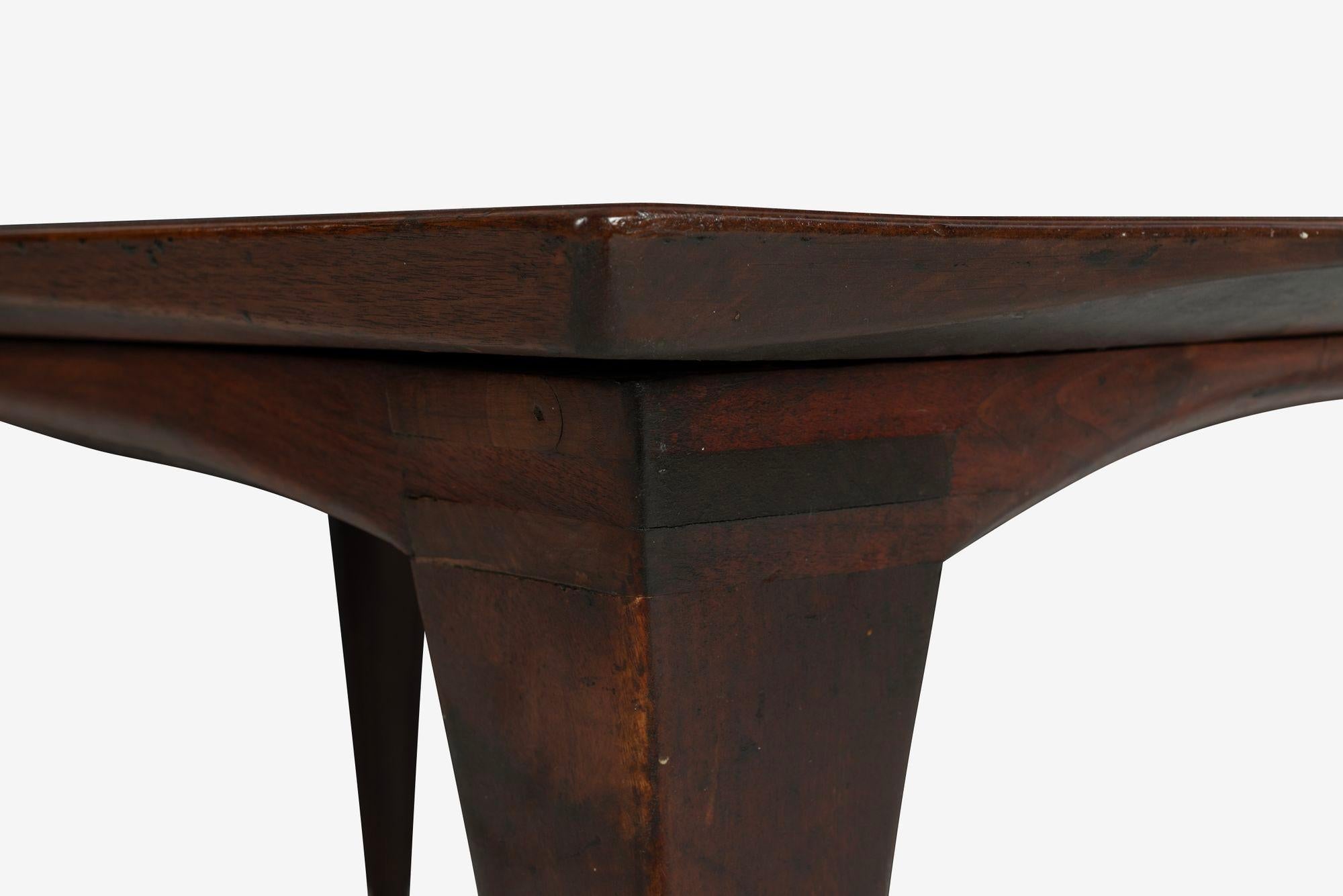 Milieu du XXe siècle Wharton Esherick salle à manger en noyer massif 1953 en vente