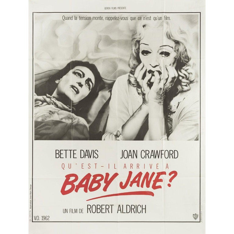What Ever Happened to Baby Jane? 1962 French Moyenne Film Poster For ...