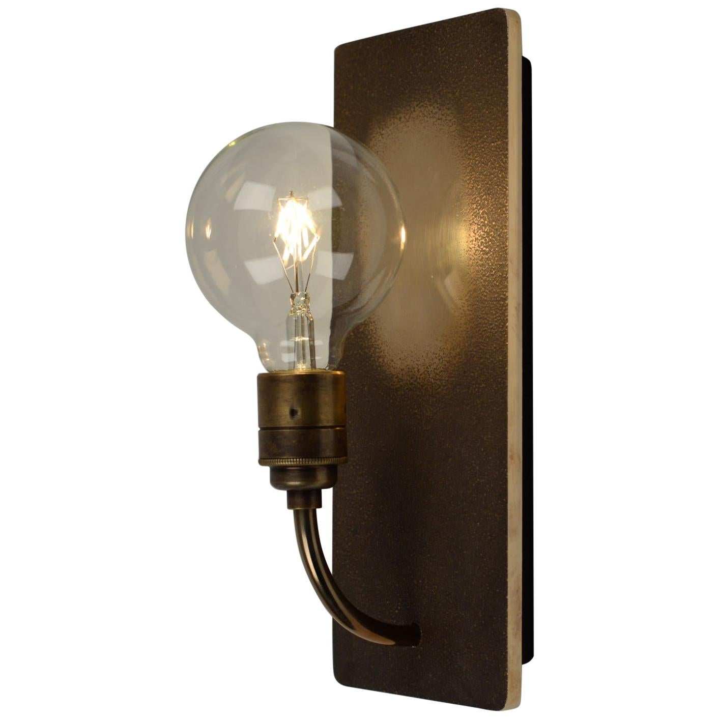 What Wall Sconce in Bronze by Jacco Maris For Sale
