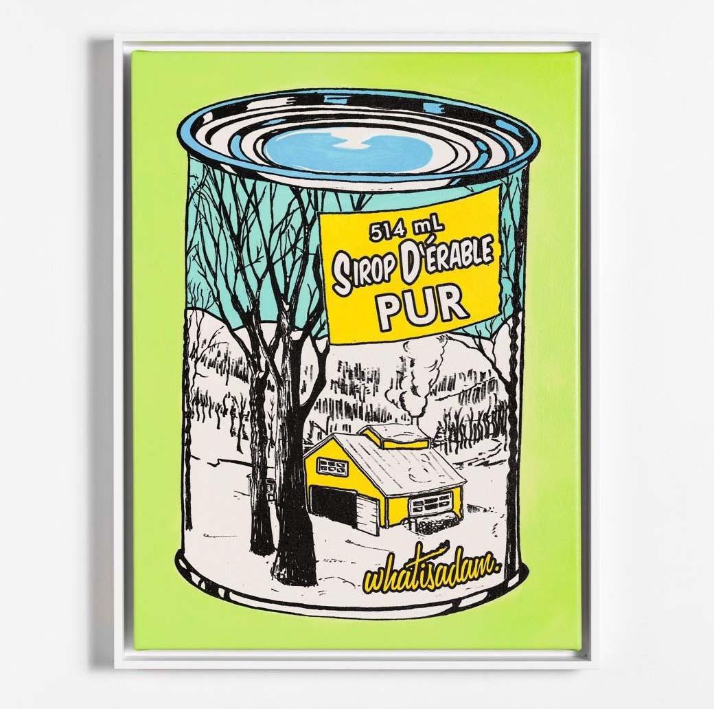Sirop D'Érable (Verde/Azul)