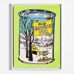 Sirop D'Érable (Verde/Azul)
