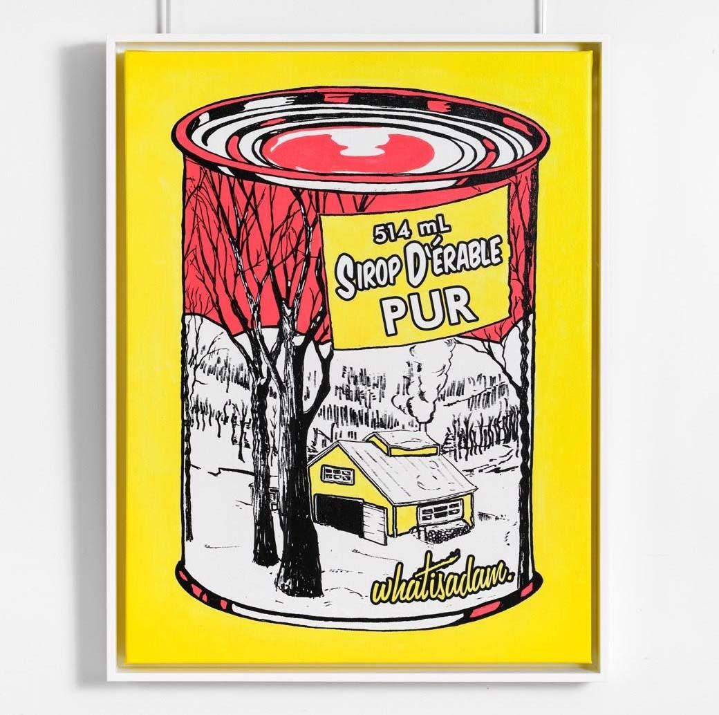 Sirop D'Érable (Amarillo/Rojo)