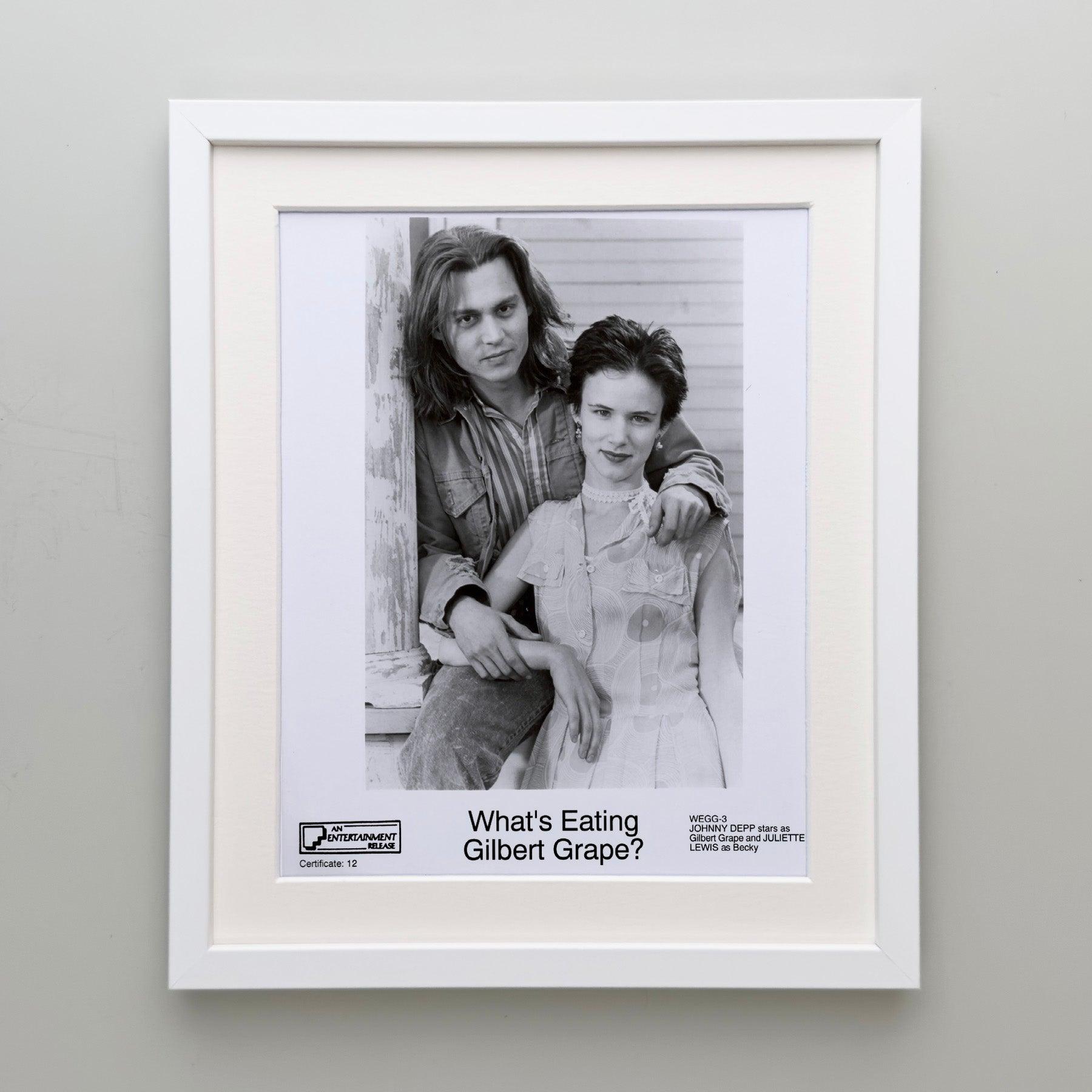 What's Eating Gilbert Grape 1993 Publicity Film Movie Press Still Framed In Excellent Condition For Sale In Bath, Somerset