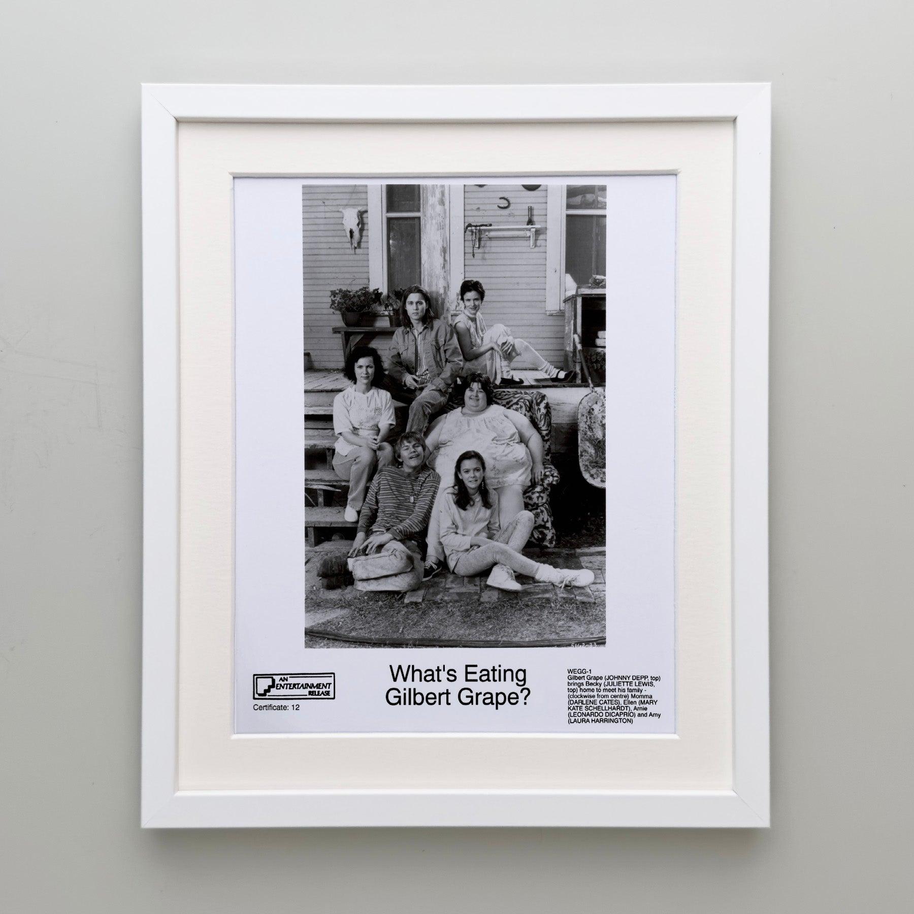 What's Eating Gilbert Grape 1993 Publicity Film Movie Press Still Framed Excellent état - En vente à Bath, Somerset
