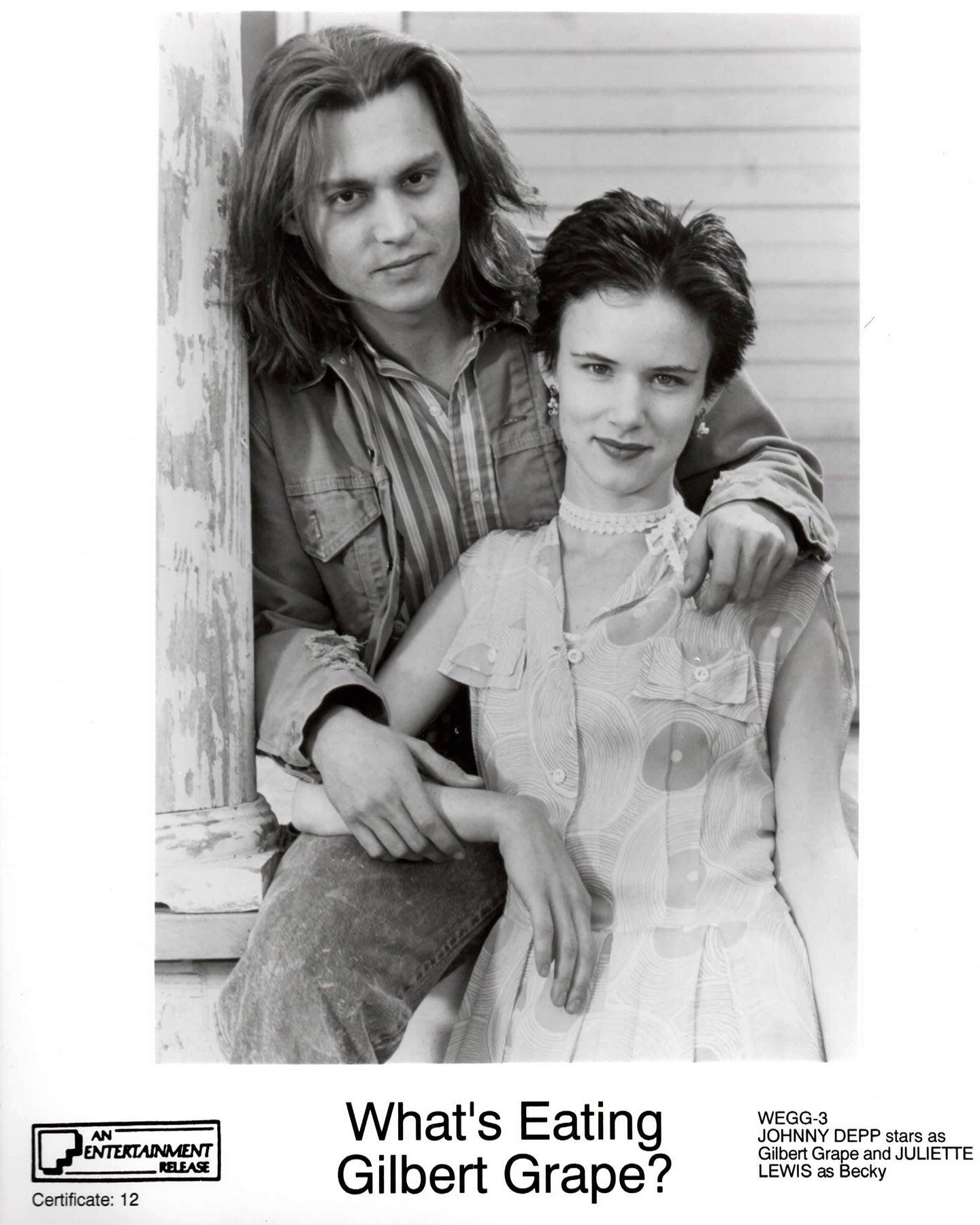 Paper What's Eating Gilbert Grape 1993 Publicity Film Movie Press Still Framed For Sale