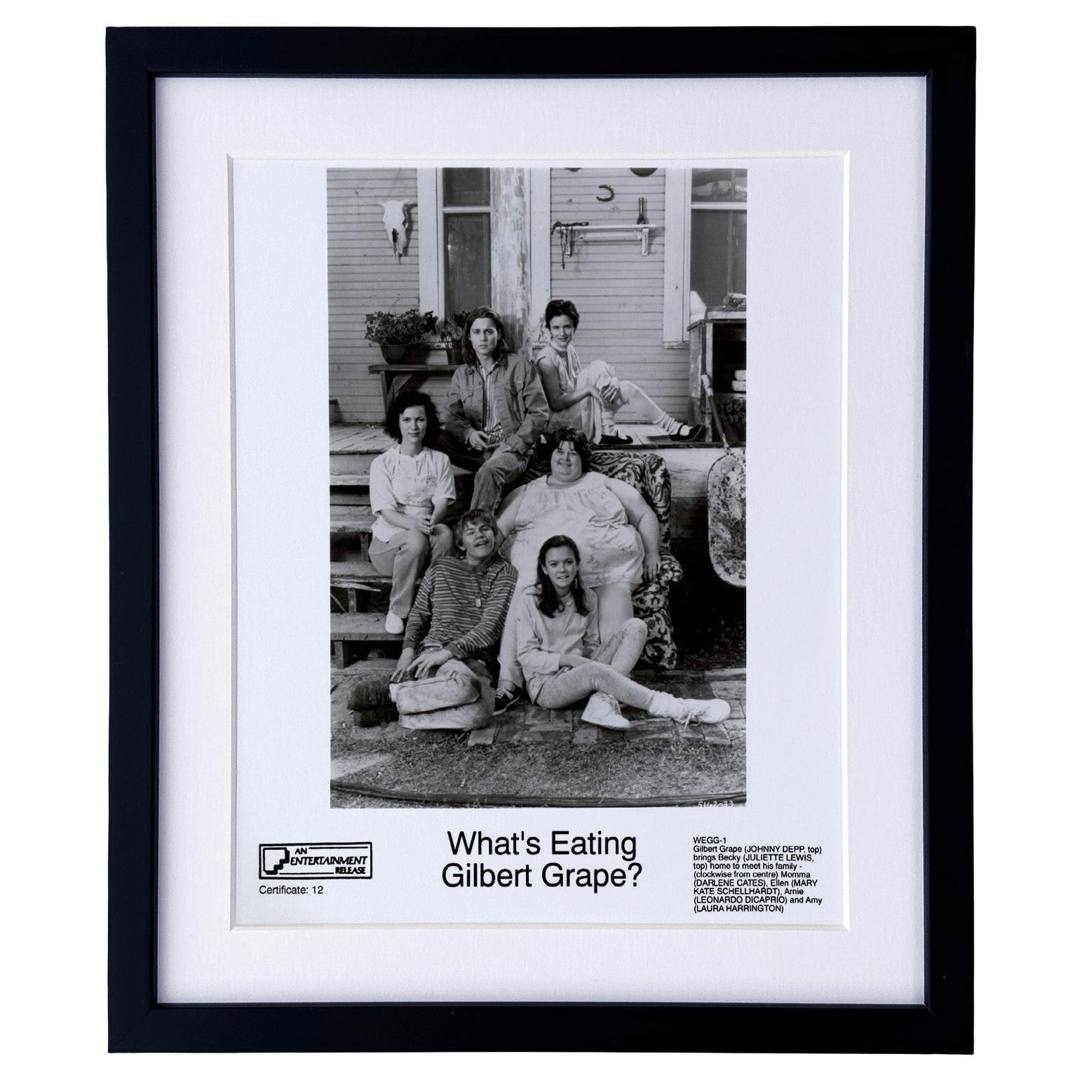 What's Eating Gilbert Grape 1993 Publicity Film Movie Press Still Framed en vente
