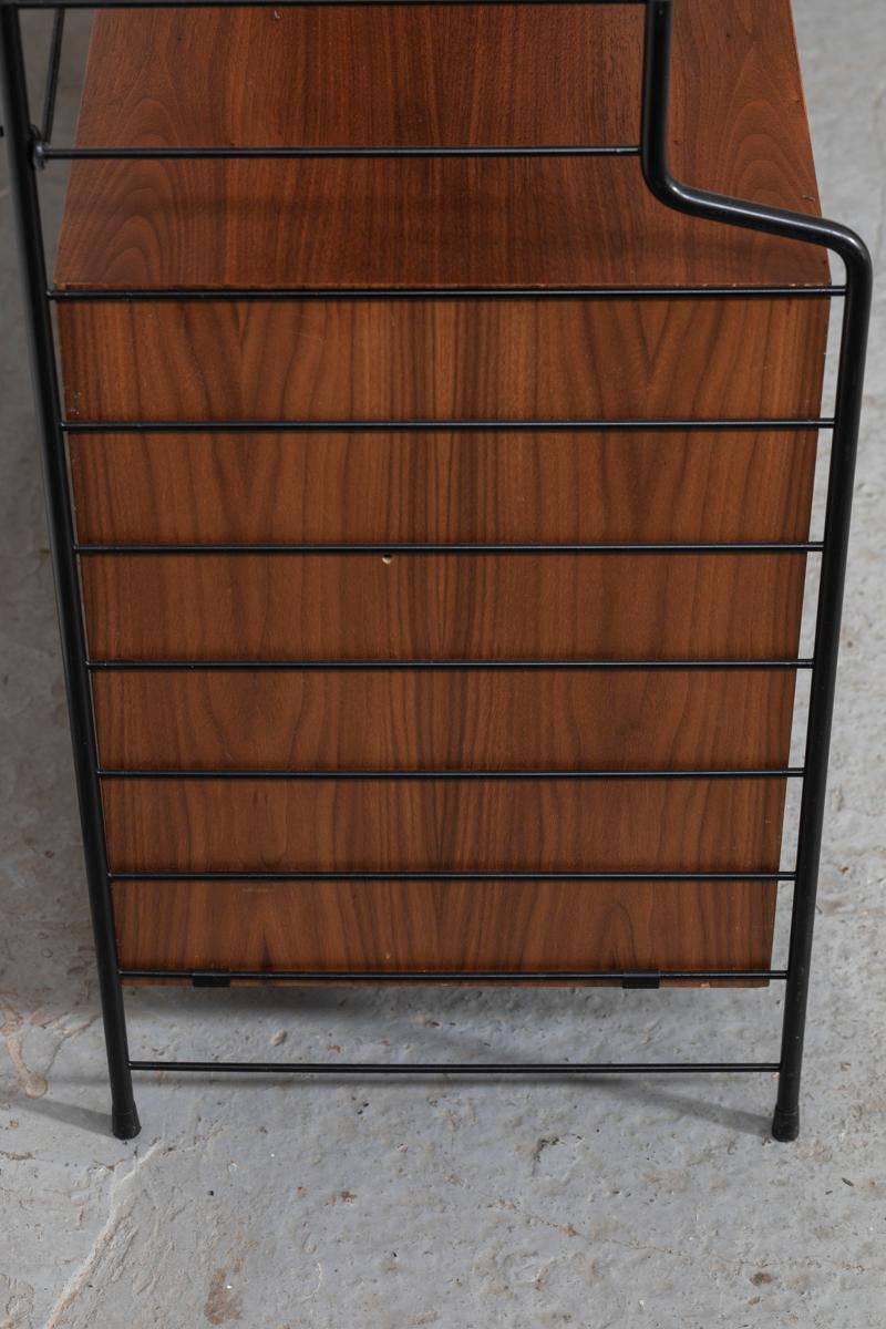 WHB Freestanding 3-piece Wall Unit / Shelving System, German Design, 1960s 4