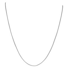 Wheat Chain Necklace, 950 Platinum Lobster Claw Clasp