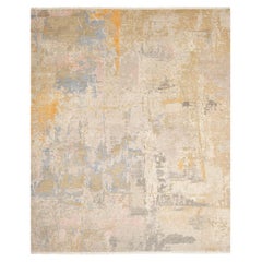 WHEAT FIELD Hand-knotted Silk and Wool Rug