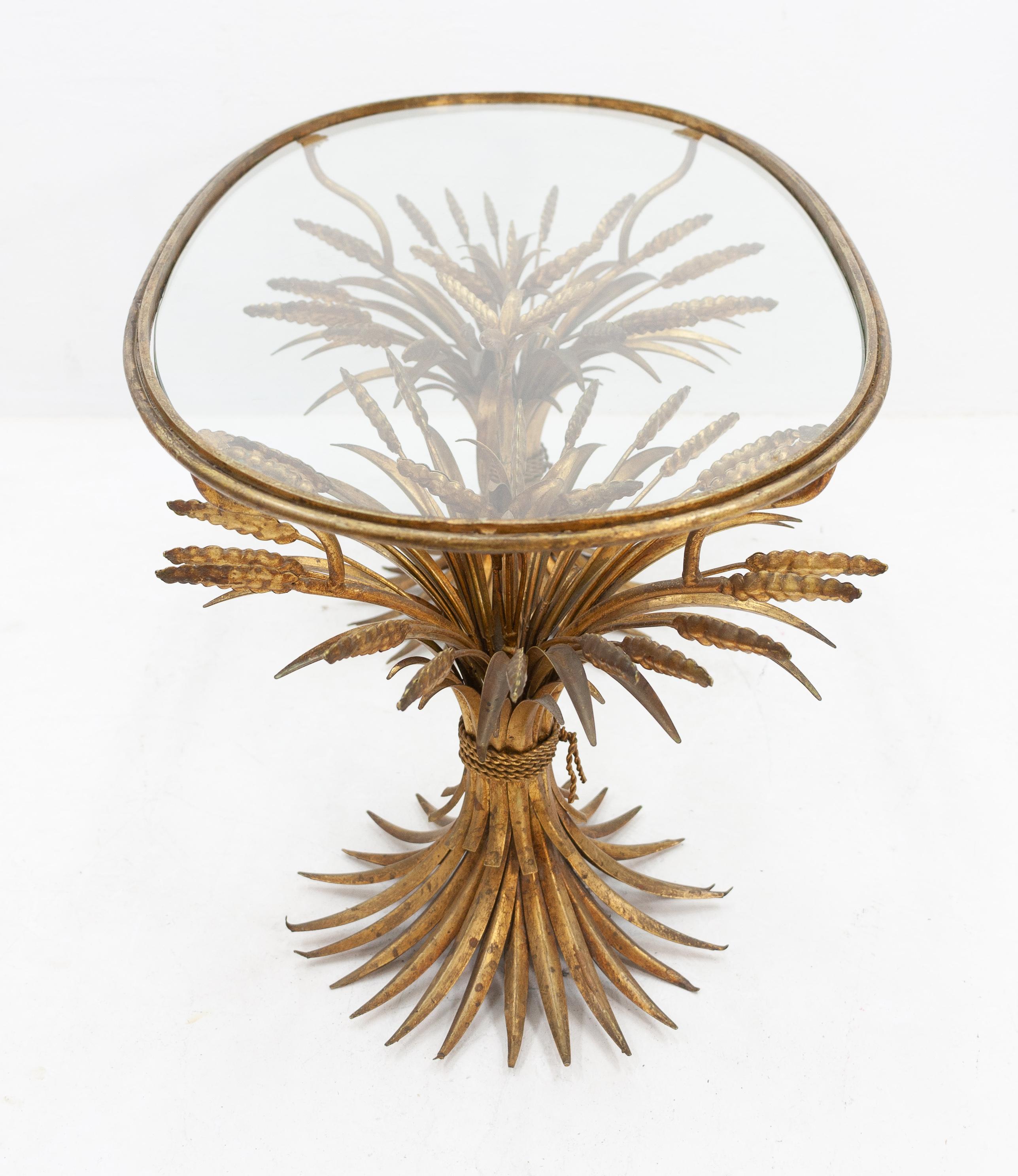 French Wheat Sheaf Coco Chanel Table