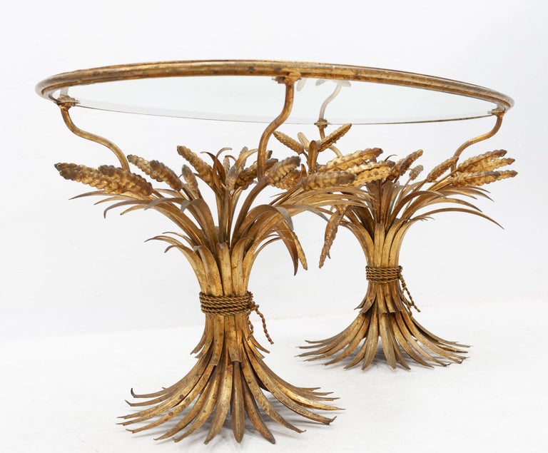 Wheat Sheaf Coco Chanel Table at 1stDibs