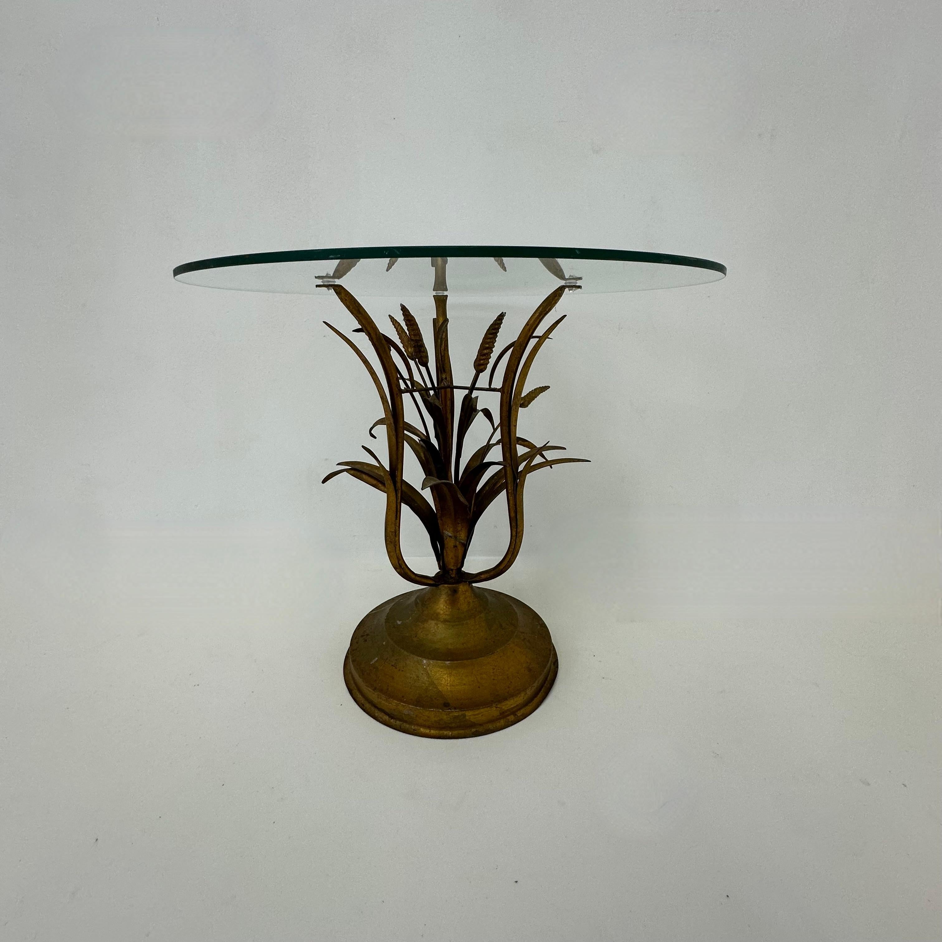 Fin du 20e siècle Table d'appoint en gerbe de blé , 1970 en vente