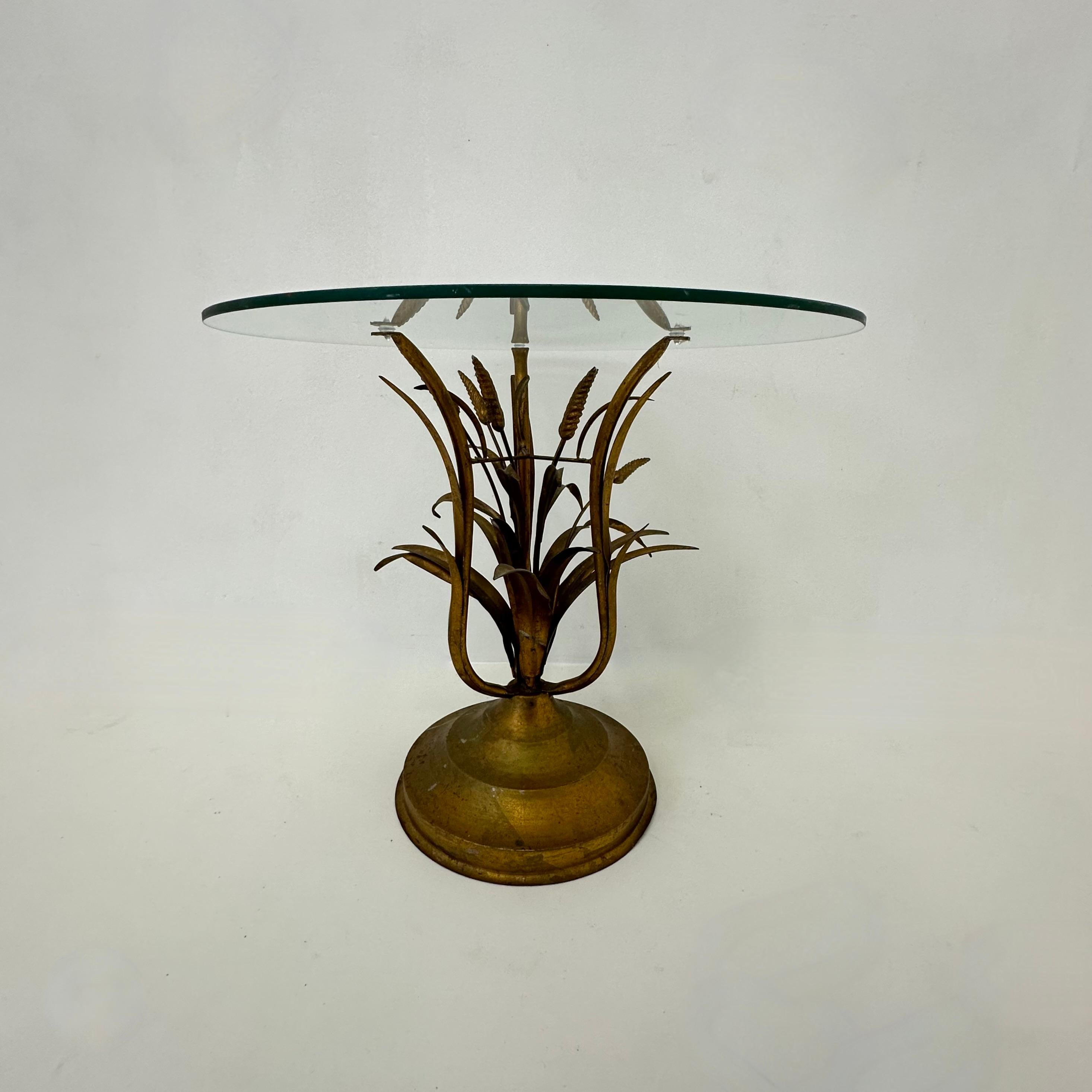 Table d'appoint en gerbe de blé , 1970 en vente 1