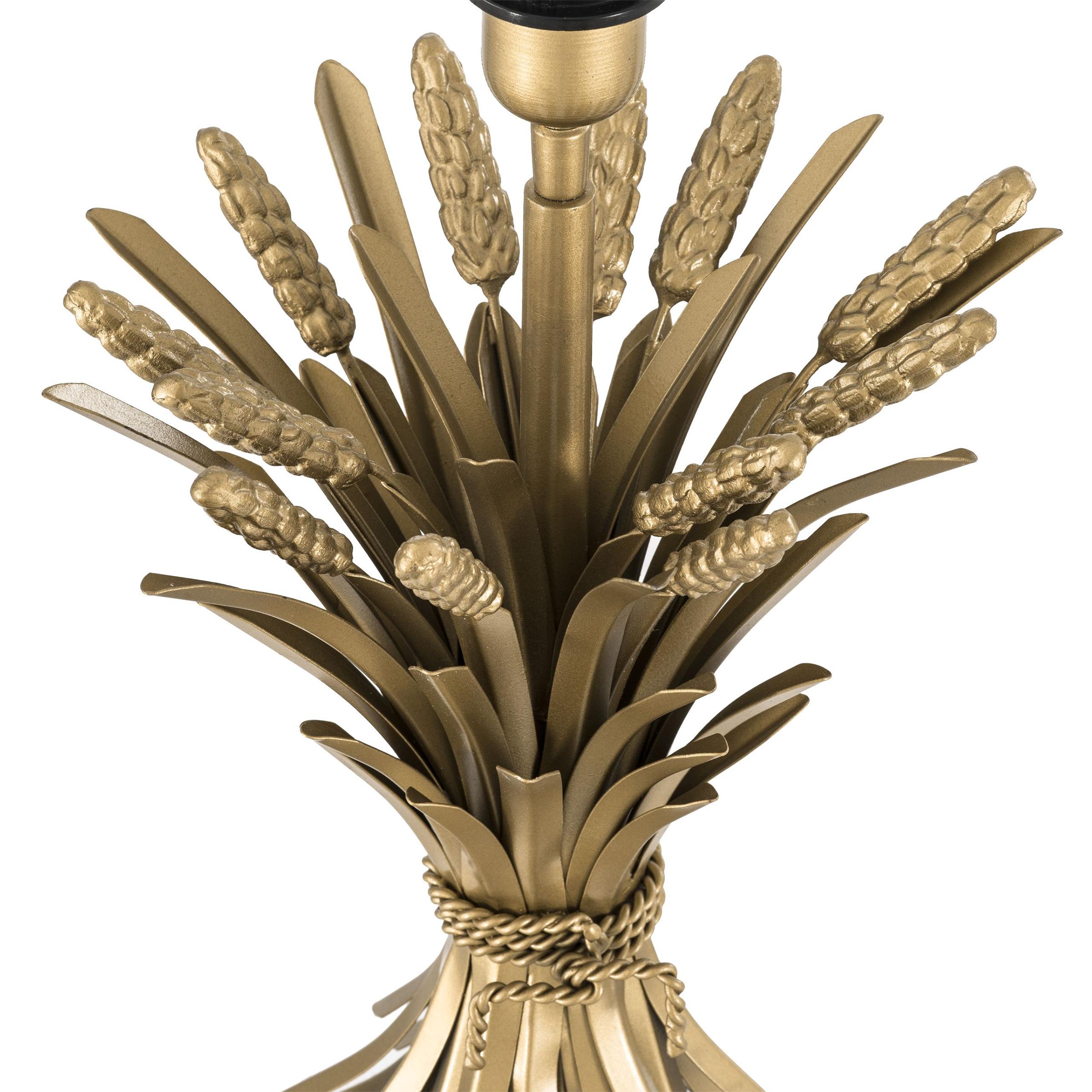Indian Wheat Sheaf Table Lamp For Sale