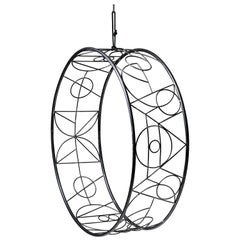 Sedia a rotelle, circolare, design rotondo Ndebele