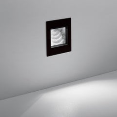 Artemide Aria Mini Outdoor Recessed Light in Black by Massimo Sacconi