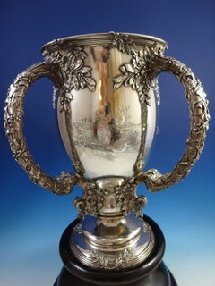 Sterling Silver MacDonald Endurance Auto Racing Trophy Philadelphia Quaker City