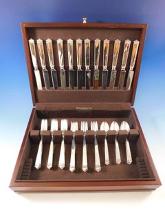 Hampton by Tiffany & Co. Sterling Silver Flatware Set 12 Service 48 Pieces