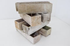 Rectangular Planters by Swiss Architect Willy Guhl for Eternit, 1960s