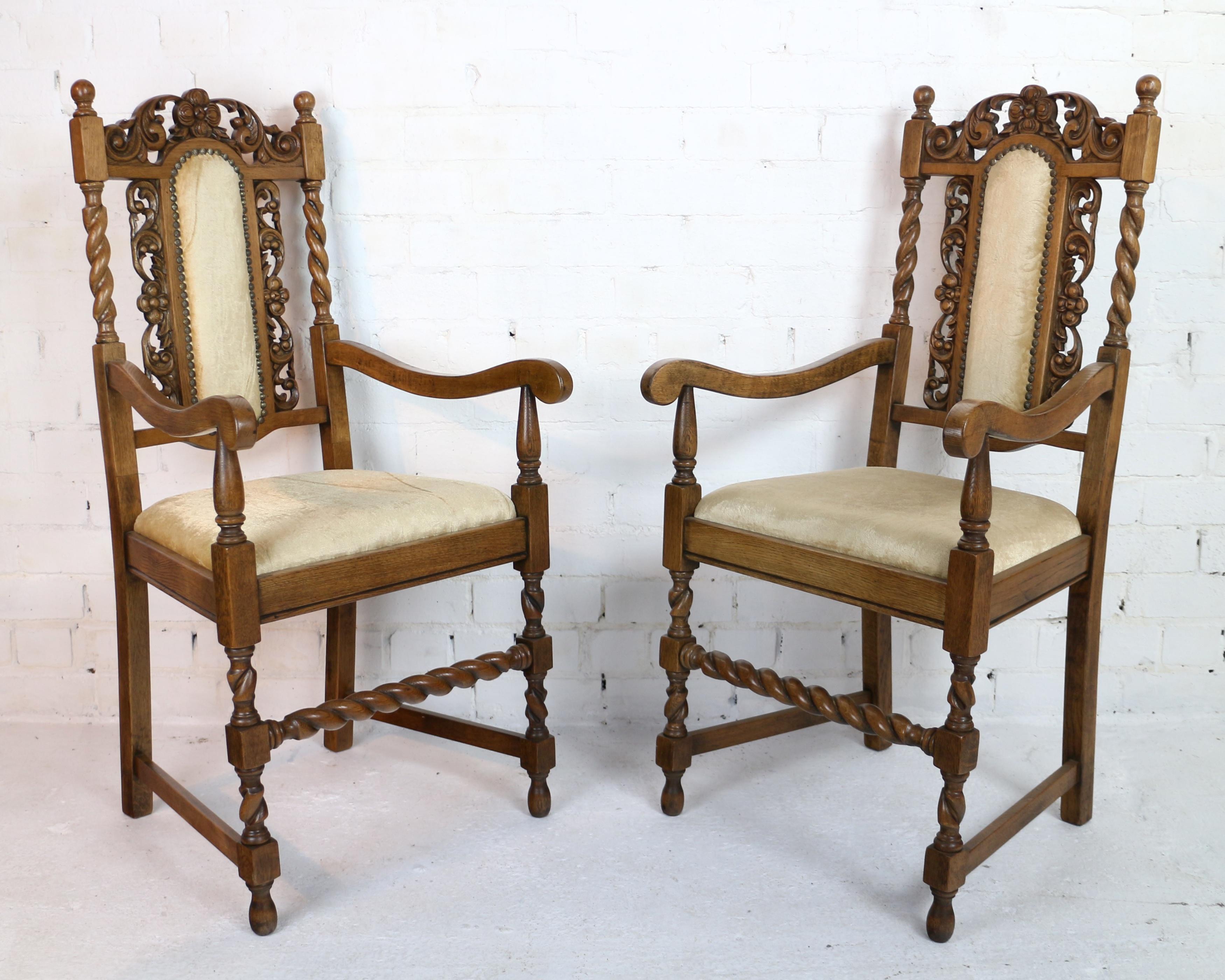 jacobean dining chairs