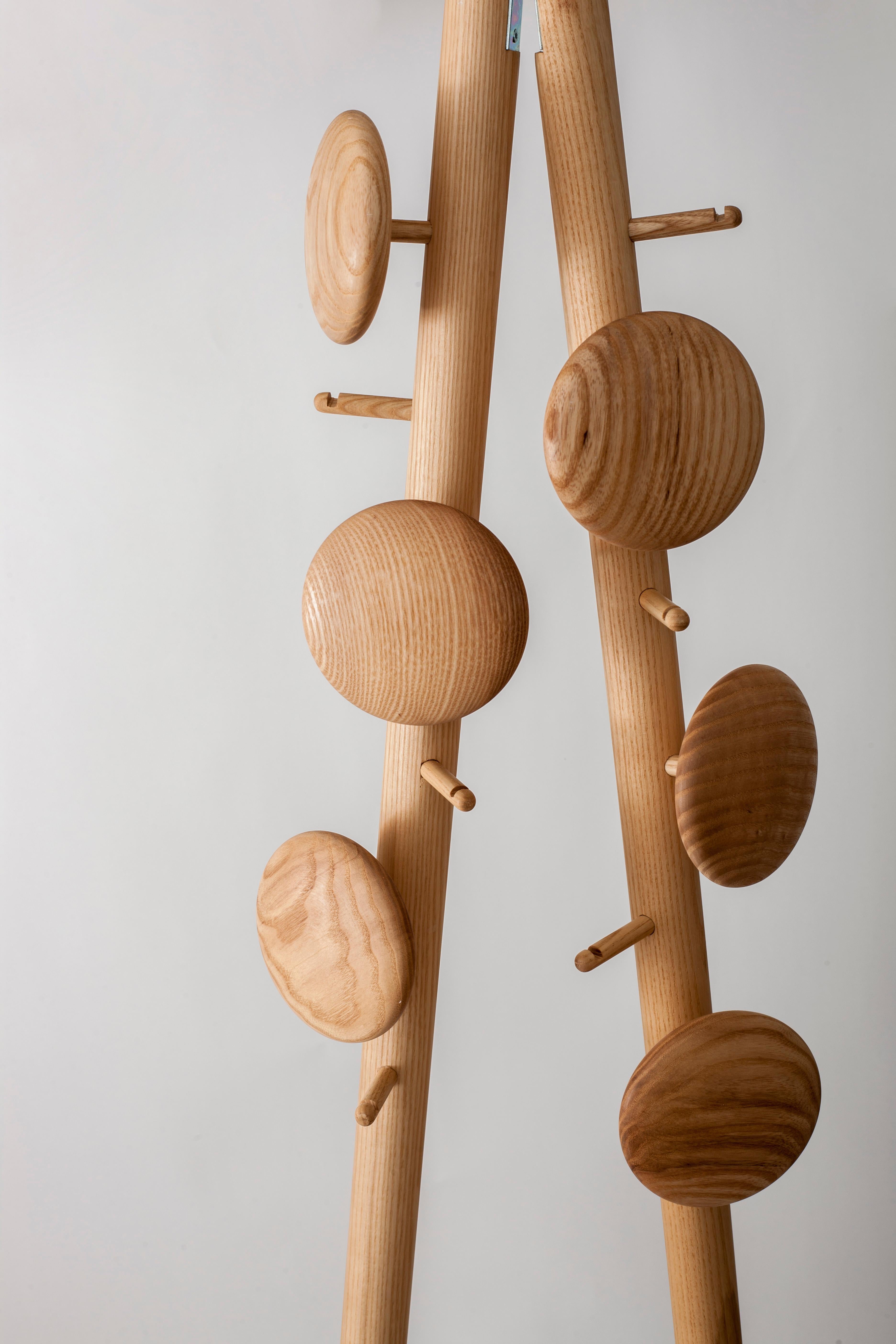 Johnny Stecchino Coat Rack Ashwood Design Studio Ventotto In New Condition For Sale In Paris, FR