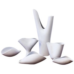 "Veckla" Vessels by Stig Lindberg for Gustavsberg, Sweden, 1950s