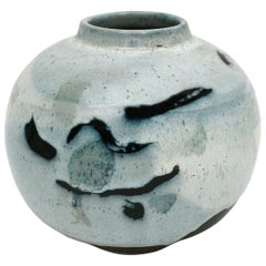 Abstract Stoneware Vase