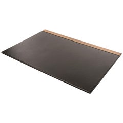 Salvatori Balancing Desk Pad in Leather and Brass and Brass by Studiocharlie