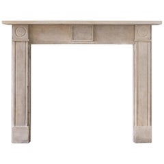 Antique Regency Ancaster Stone Chimneypiece