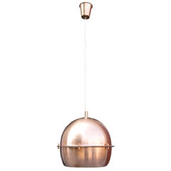 Space Age Copper Hanging Chandelier, Germany, 1960s