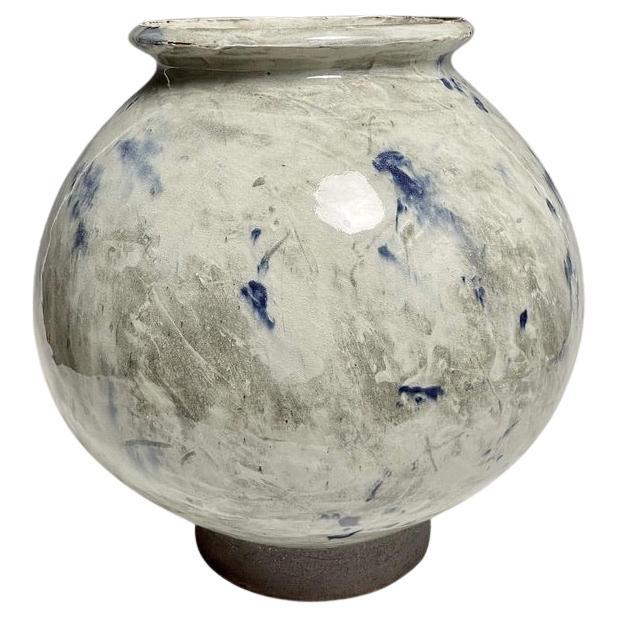 Wheel Thrown Moon Jar by Jason Fox For Sale