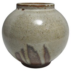 Wheel Thrown Moon Jar by Jason Fox