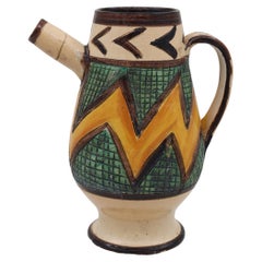 Wheel thrown pitcher by Ugo Zaccagnini