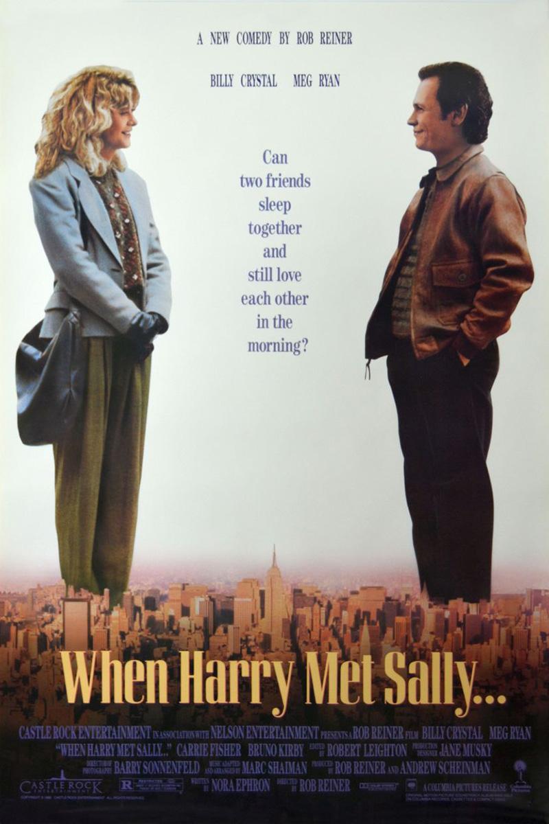 when harry met sally movie poster