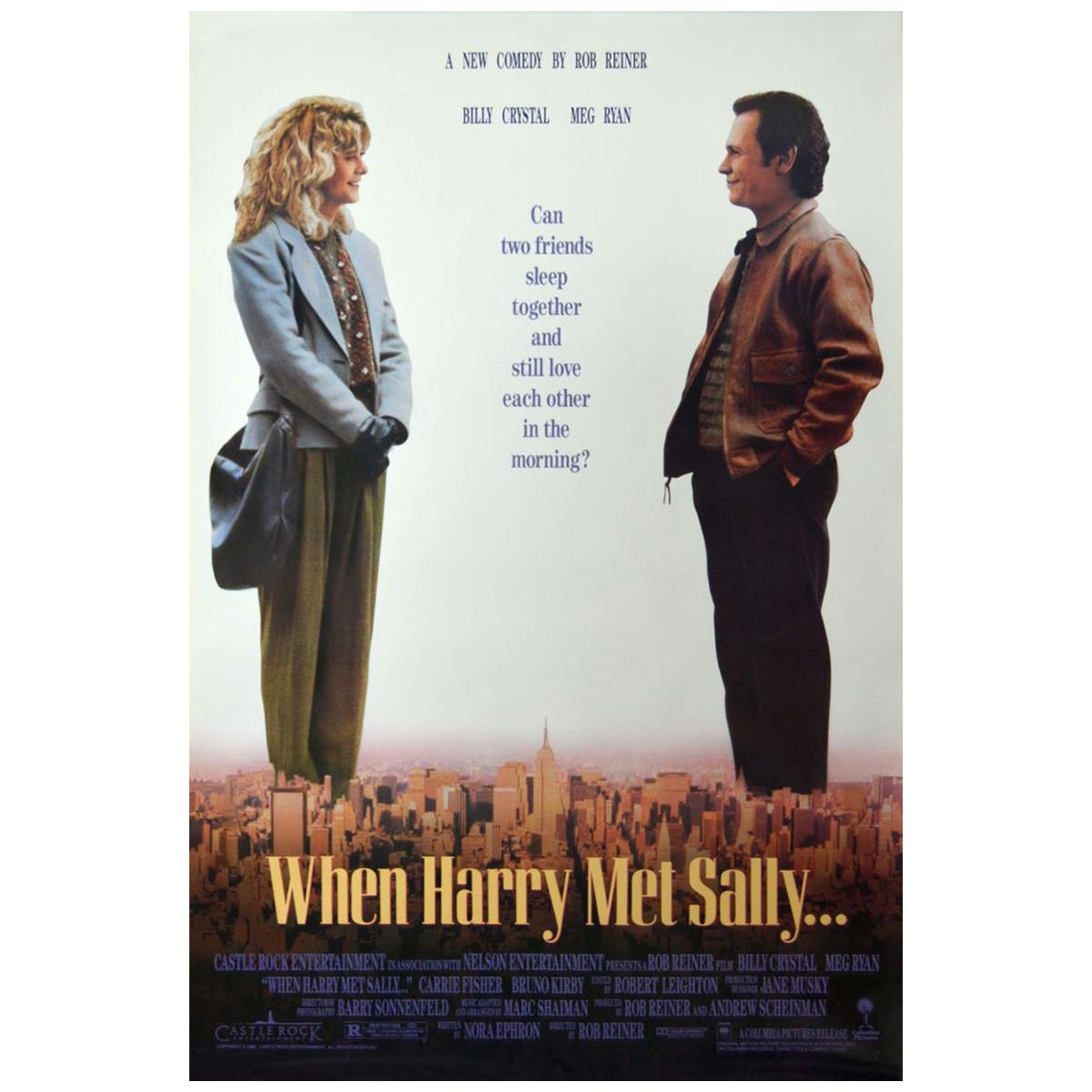 "When Harry Met Sally" 1989 Poster