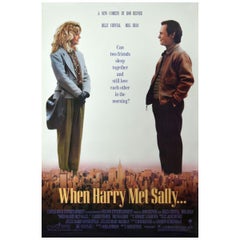 "When Harry Met Sally" 1989 Poster