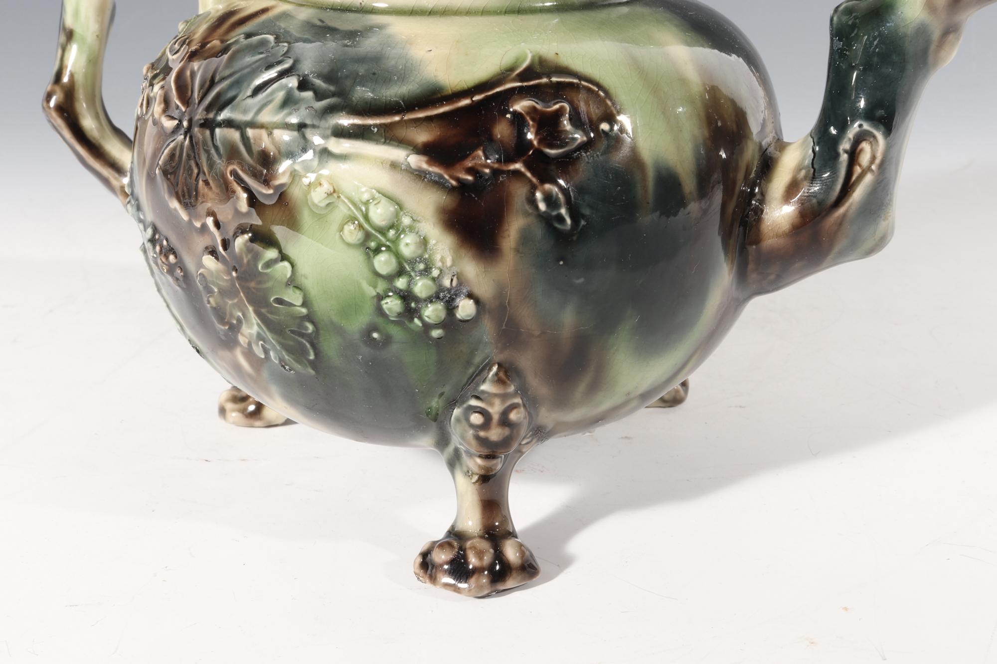 Whieldon Creamware Earthenware Pottery Teapot & Cover For Sale 3