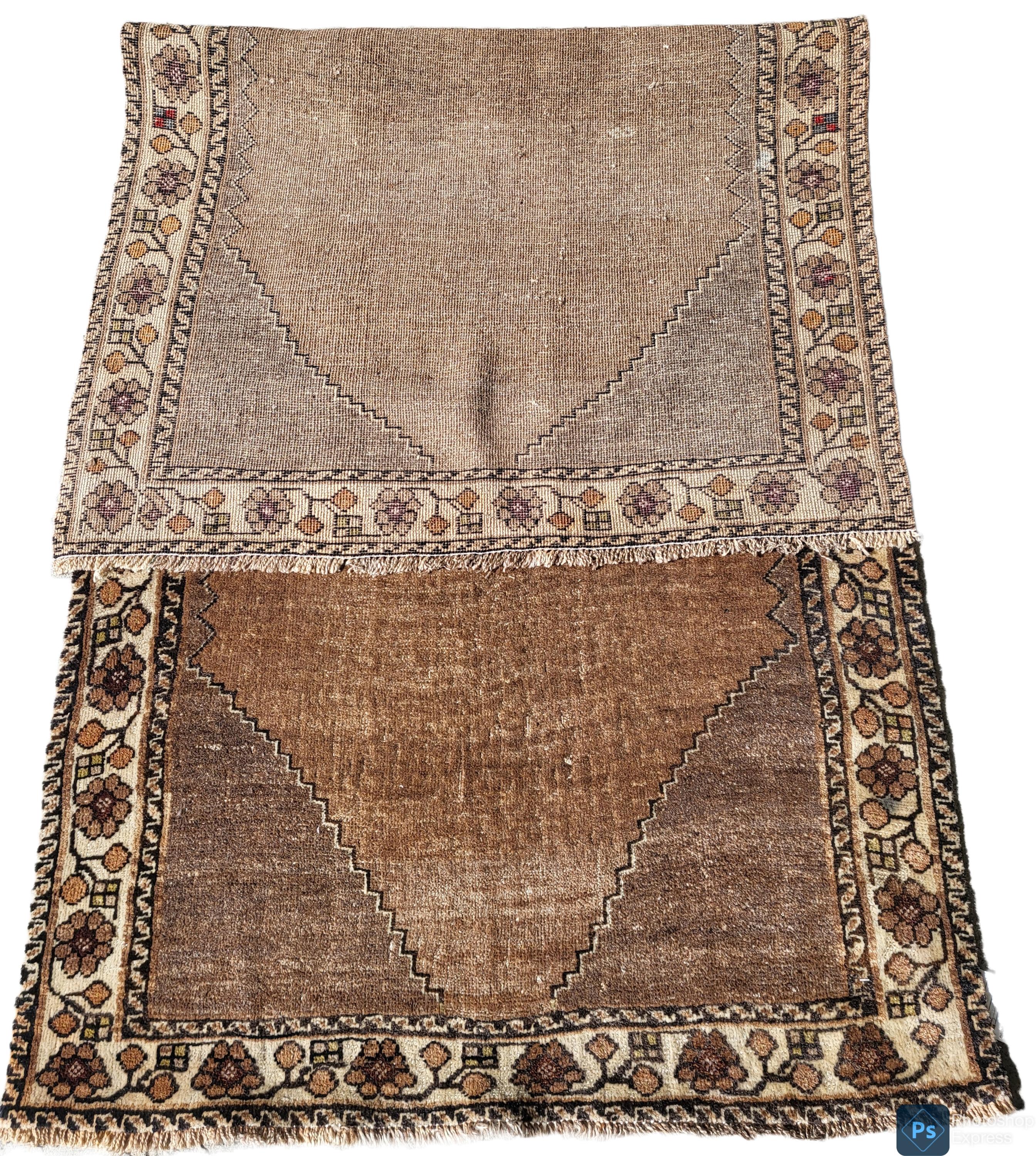 Unique 100 + Year Old Kashkooli Gabbeh

8ft x 3.5ft

Enchanting old pictorial Gabbeh rug, handcrafted by masterful Kashkoolis of the Qashqais. This nomadic treasure features an unusual horse depictation unique to the Nomad who wove it.

Comprised