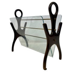 Vintage Whimsical 1950s Italian Magazine Rack