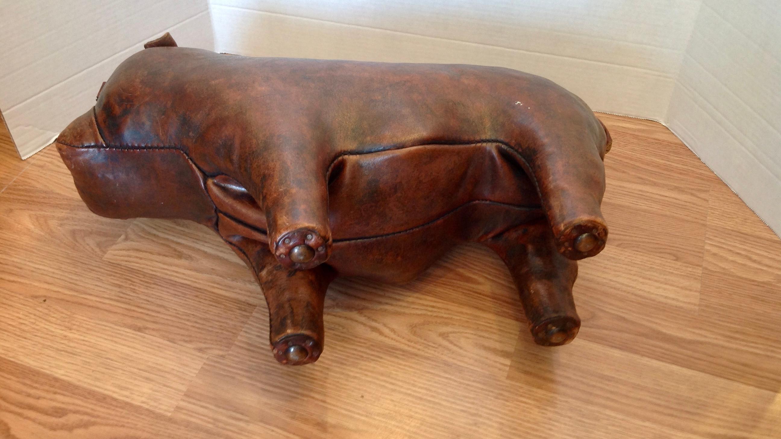 Whimsical Abercrombie's Bulldog Foot Rest by Dimitri Omersa 5