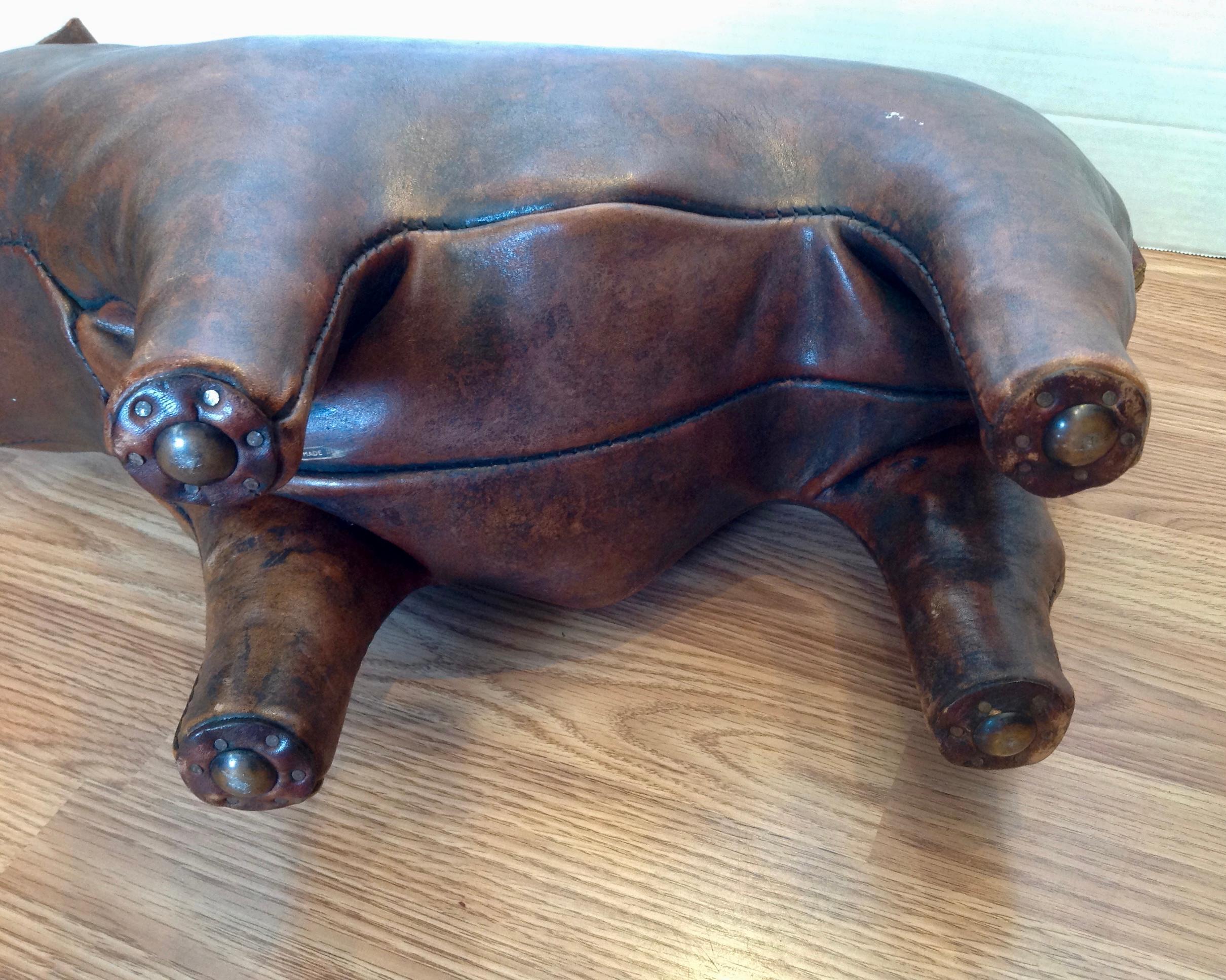 Whimsical Abercrombie's Bulldog Foot Rest by Dimitri Omersa 6